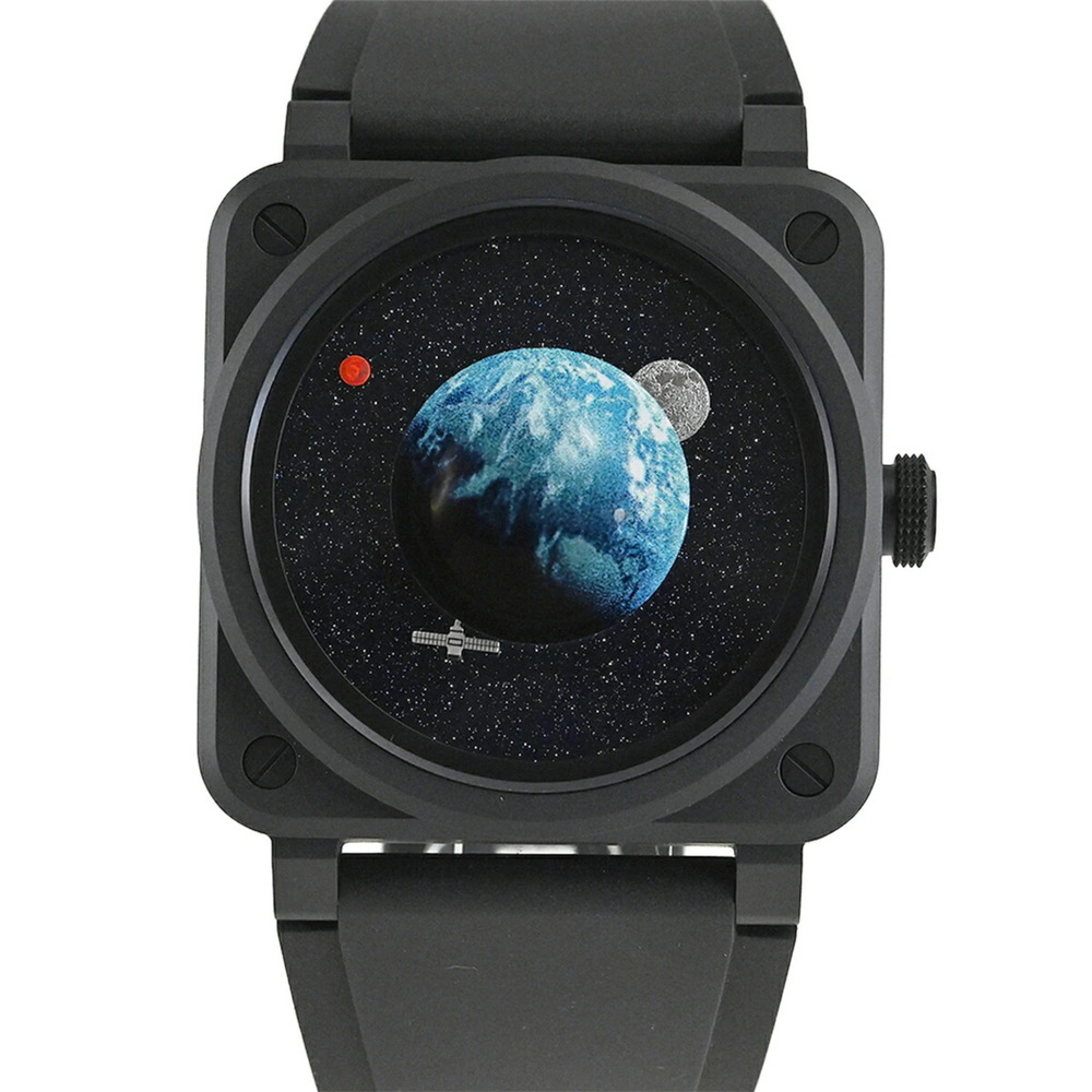 Bell & Ross BR-03 Astro Wristwatch, Limited Edition of 999 Pieces Worldwide, ...